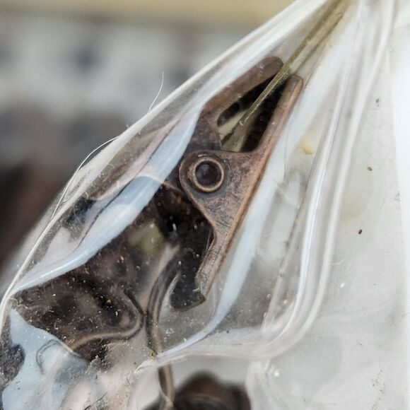 🔸️NWT India Ink Hensley Tuscan Bronze Decorative Drapery Clip Rings Set of 14 - Picture 8 of 9